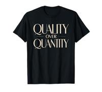 Quiet Luxury Quality Over Quantity Statement Old Money T-Shirt