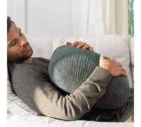 Quiet Mind Weighted Pillow for Adults 9 Lbs - Get Better Sleep - Sustainably Made and Chemical Free - Machine Washable (Medium, Agave Green)