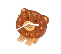 Quiet Miniature Wood Mantle Clock Vintage Design Alarm for Adding Warmth and Sophistication to Your Decoration Bedside Wooden