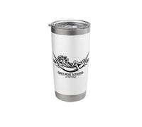Quiet Mode Activated by the Ocean Relaxed Beach Stainless Steel Insulated Tumbler