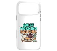 Quiet Morning Routine Cozy Tea and Journal Design Case for iPhone 17 Pro Max