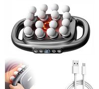 Quiet Muscle Massages Gun for Back 16-Drive 8-Head Massage Gun Set, for Back, Shoulders, Legs, Foot, Body Ideal Gifts for Women, Men, Mom, and Dad