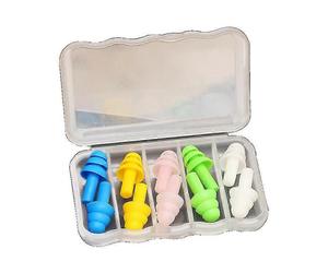 Quiet Noise Canceling Earplugs,earplugs For Sleeping,sleeping Earplug,hearing Protection Earplugs,ear Plugs,waterproof Swimming Earplug-5 Pairsrandom
