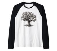 Quiet Oak Raglan Baseball Tee