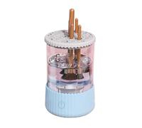 Quiet Operating Makeup Brush Cleaner Low Noise Motor Ideal Home Use Removes Stubborn Residues Efficiently Quiet Electric Makeup Brush with Low Noise Motor