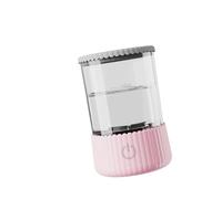 Quiet Operating Makeup Brush Cleaner Low Noise Motor Ideal Home Use Removes Stubborn Residues Efficiently Quiet Cleaner