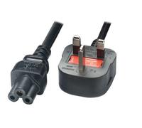Quiet PC Cloverleaf C5 UK Mains Power Cord 1.8m