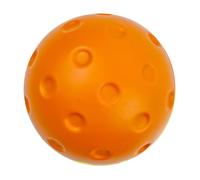 Quiet Pickleball Practice Balls 7.4x7.4x7.4cm High Visibility Orange Noise Reducing Soft For Indoor Outdoor Training Durable Lightweight For All Skill Levels Warm Up Solution For Sport Beginners
