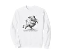 Quiet Piggy Meme Feminist Subtle Humor Protest Resist Sweatshirt