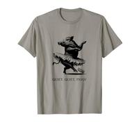 Quiet Piggy Meme Feminist Subtle Humor Protest Resist T-Shirt