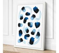 Quiet Rhythm Minimalist Canvas Wall Art Print 24x16 Inch (61 x 41 cm)