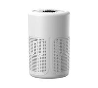 Quiet Room Fan - Wide Coverage Ventilation Grid, Cordless Desktop Purification Fan, 19x12.2cm Compact Bathroom Fragrance Dispersal Blower, Matte Finish Outer Housing | Office Desk Purifier for Workers