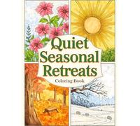 Quiet Seasonal Retreats Coloring Book: 38 Nature Illustration Pages with Cozy Hideaways, Scenic Outdoor Views and Countryside Landscapes - Ideal for ... & Cottage Life Collection by Amicia Moreno)