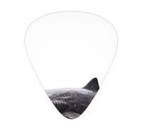 Quiet shark Printed pick set - 12 pieces, thin, medium and thick guitar picks, suitable for guitar, bass, electric guitar and ukulele
