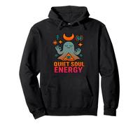 Quiet Soul Energy Ghost Design Pullover Hoodie