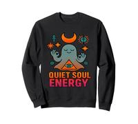 Quiet Soul Energy Ghost Design Sweatshirt