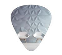 Quiet spaceGuitar Picks, 12-Piece Pattern Set, Three Different Thicknesses for Acoustic Electric Guitar and Other Instruments