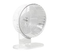 Quiet Spinner Hamster Running Wheels - Hamster Exercise Wheel, Silent Transparent Exercise Circle, Acrylic Gerbil Toys | Height Adjustable Pet Accessories, Pet Supplies For Gerbil, Hedgehog, Small A