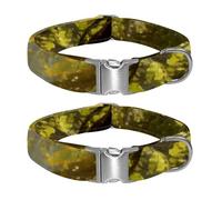 Quiet Street at Dusk Secure & Comfortable Reflective Pet Collar with Quick-Release Buckle for Dogs and Cats