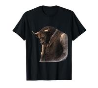 Quiet Strength Bull Urban Gentleman T-Shirt