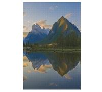 Quiet Summer Morning 1000 Pieces Wooden Jigsaw Puzzle for Adults Puzzles Brain Exercise Challenge High Difficulty Game for Kids 78×53cm