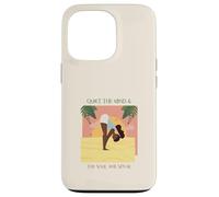 Quiet The Mind & The Soul Will Speak (Yoga Graphic) Case for iPhone 13 Pro