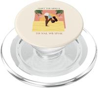 Quiet The Mind & The Soul Will Speak (Yoga Graphic) PopSockets PopGrip for MagSafe