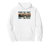 Quiet the Noise IS Outdoor Hiking Motivation Pullover Hoodie