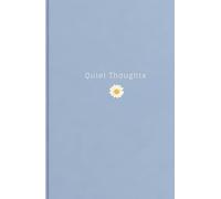 Quiet Thoughts: 160-Page Ruled Hardcover Journal | 5.5" x 8.5" Lined Notebook for Writing, Reflection, Notes & Inspiration