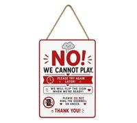 Quiet Time Door Sign, With Double Sided YES Or NO Do Not Disturb Display, 20x15x0.3cmm, Hanging Office Privacy Poster, Room Status Notice Board, For Office Nap Homework Sleeping Dinner Break Home