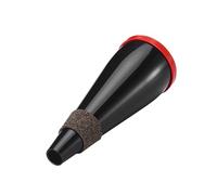 Quiet training ABS material for horn practice reduces capacity, enhanced tone control, and enhanced noise suppression