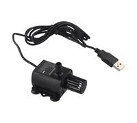 Quiet USB Brushless Water Pump with Filter for Use in Aquariums, Cooling Systems, and Various Water Circulation Applications