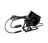 Quiet Usb Electric Fan For Car Dashboard And Office Desk Vertical Silent Blower With 180 Degree Rotation Dc Twelve Volt Motor