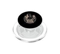 Quiet Wing Honor Samurai Raven PopSockets PopGrip for MagSafe
