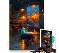 Quiet Words Jigsaw Puzzle 1000 Piece for Adults Mind Game Toy Peaceful Fun Neat Cut Art Collection Piece (38x52cm)