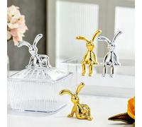 Quietly Expressive Rabbit Designed to Complement Contemporary Classic or Eclectic Interior Design Schemes Seamlessly (D)