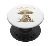 Quietly Powerful Introvert Mental Health Cozycore Aesthetic PopSockets Adhesive PopGrip