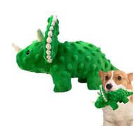 Quietschendes Hundespielzeug | 1*pcs Weiches Plüschspielzeug | 28 Cm Buntes Dinosaurier-Spielzeug Mit Squeaker Für Welpen Und Kleine Hunde, Gefülltes Hundespielzeug, Zahnschonend Langlebig