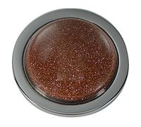 Quiges Silver Plated Small 25mm Coin Sparkling Gold Sand Cat Eye for Interchangeable Pendant Necklace