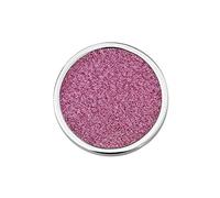 Quiges Silver Stainless Steel Small 25mm Coin Pink Sparkling Glitter for Interchangeable Pendant Necklace