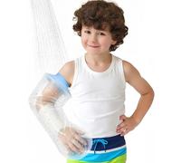 Quiheat Kids Waterproof Arm Cast Covers for Shower & Bath, Reusable Arm Cast Protector to Keep Cast Dry, Comfortable & Durable for Daily Use, After Surgery, Broken Arm, Wound or Bandage (Arm-S)