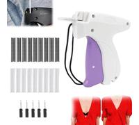 Quik Clothing Fixer Set, Stitchy Gun, Quick Fix for Clothes, Micro Stitchy Gun, Mini Sewing Machine, Quick Fastener for Clothes with 6 Needles 1000 Plastic Needles