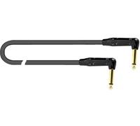 QUIK LOK JUST 2JR-05 Instrument Cable 0.5 m Mono Jack 6.3 mm Angled 90°