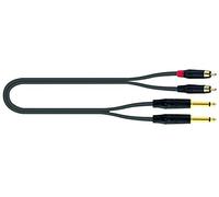 QUIK LOK - JUST/2RCA2J-2-2 RCA MALE/2 MONO JACK