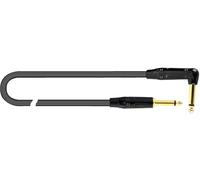 QUIK LOK JUST/JR-2 Instrument Cable 2 m Jack TS Straight and Angled Knurled PVC Jacket