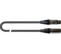 QUIK LOK - JUST/MF-20 SL Balanced Microphone Cable 20 m XLR Male/Female Silver Finish
