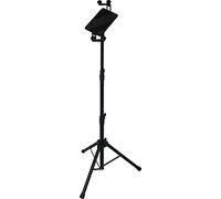 QUIK LOK - LPH/007 Stable Rod with Stand for Tablet, Black Color