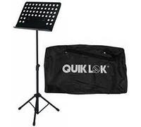 Quik Lok MS/330 Orchestra Sheet Music Stand with Perforated Metal Desk supplied w/ nylon carring bag