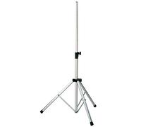 QUIK LOK | SP180 BK Pair of Aluminium Speaker Stands with Air-Cushion System and Bag, Black