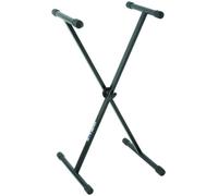 Quik Lok T/10 BK IC T-Rex Single Braced Single Tier Keyboard Stand - Black